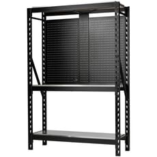 Bunker 17 Piece Modular 3 Tier Stainless Steel Shelf Racking Unit