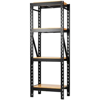 Bunker 21 Piece Modular 4 Tier Hardwood Shelf Racking Unit