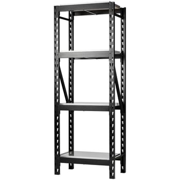 Bunker 21 Piece Modular 4 Tier Stainless Steel Shelf Racking Unit