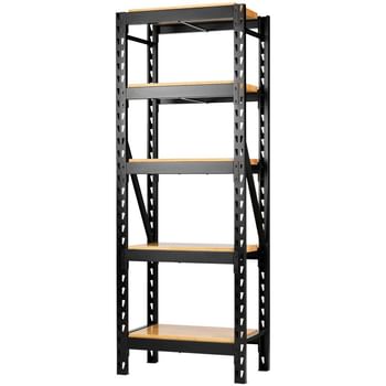 Bunker 22 Piece Modular 5 Tier Hardwood Shelf Racking Unit