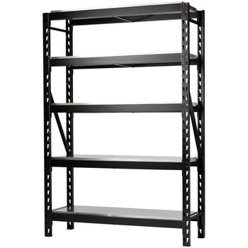 Bunker 22 Piece Modular 5 Tier Stainless Steel Shelf Racking Unit