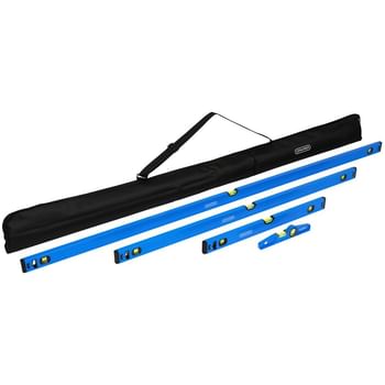 Draper 4 Piece Box and Torpedo Spirit Level Set