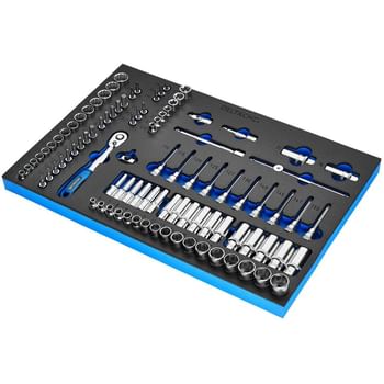 Bunker 3/8" Drive Socket Set in EVA Foam Inlay