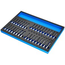 Bunker 3/8" Drive Specialist Socket Bit Set in EVA Foam Inlay