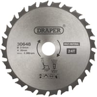 Draper TCT Multi Purpose Circular Saw Blade Draper TCT Multi Purpose Circular Saw Blade