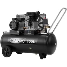Draper DA100/330 Belt Driven Air Compressor 100 Litre
