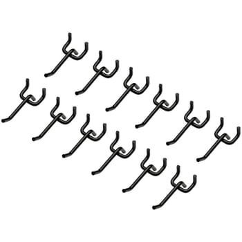 Bunker Single Pegboard Storage Hooks