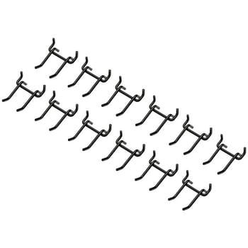 Bunker Double Pegboard Storage Hooks