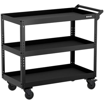 Bunker 3 Tier Utility Service Cart