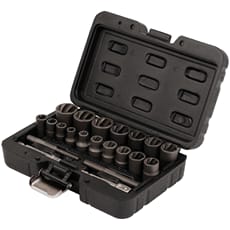 Draper 21 Piece Impact Rated Nut and Bolt Extractor Socket Set