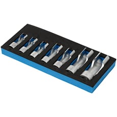 Draper 7 Piece 3/8" Drive Special Slotted Socket Set