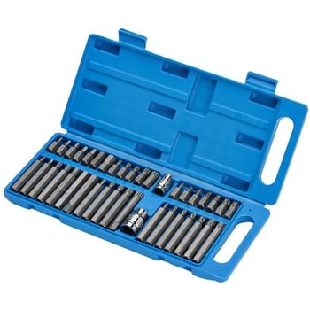 Draper Expert 40 Piece 1/2" and 3/8" Drive Hexagon Bit Set