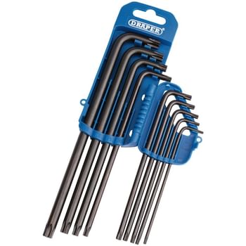 Draper 9 Piece Extra Long Torx Key Set