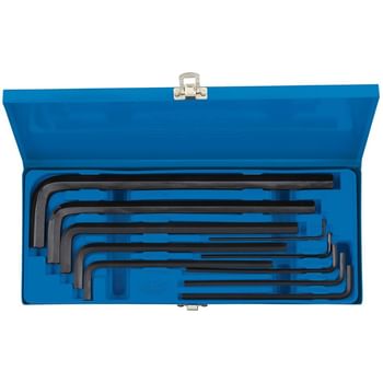 Draper Expert 10 Piece Long Hexagon Allen Key Set Metric