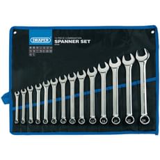 Draper 14 Piece Hi Torq Combination Spanner Set Metric