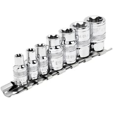 Draper 7 Piece Combination Drive Torx Socket Set