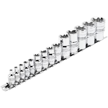 Draper 14 Piece Combination Drive Torx Socket Set