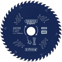 Draper Expert PTFE TCT Circular Saw Blade for Wood Draper Expert PTFE TCT Circular Saw Blade for Wood