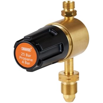 Draper 25 Bar Propane Regulator