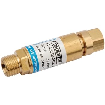 Draper Oxygen Flash Back Arrestor