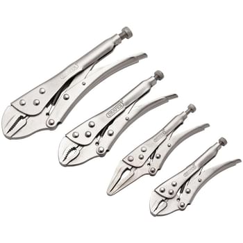 Draper 4 Piece Self Grip Plier Set
