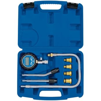 Draper 8 Piece Digital Petrol Engine Compression Test Kit