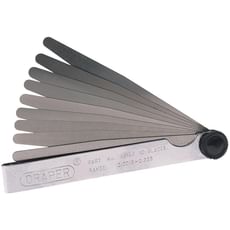 Draper 10 Blade Imperial Feeler Gauge Set