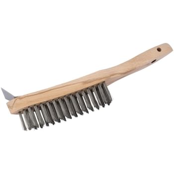 Draper Heavy Duty Wire Scratch Brush and Scraper