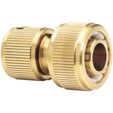 Draper Expert Brass Garden Hose Pipe Connector