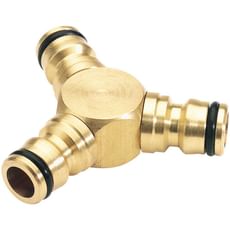 Draper Expert 3 Way Garden Hose Pipe Connector