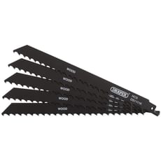 Draper Wood and Plastic Cutting Reciprocating Sabre Saw Blades