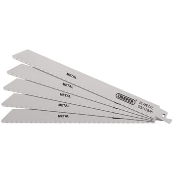 Draper Bi-Metal Metal Cutting Reciprocating Sabre Saw Blades