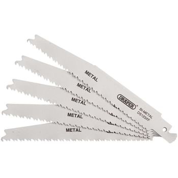 Draper Bi-Metal Metal Cutting Reciprocating Sabre Saw Blades