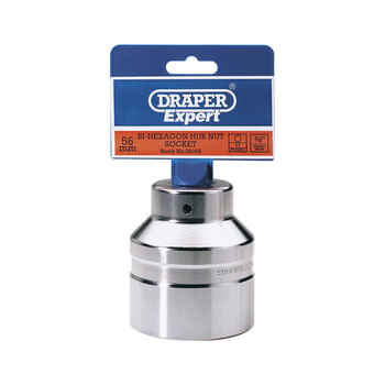 Draper Expert 3/4" Drive Bi Hexagon Hub Nut Impact Socket Metric