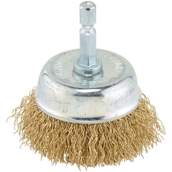 Draper Hollow Cup Brassed Steel Wire Brush