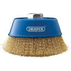 Draper Brassed Steel Wire Cup Brush