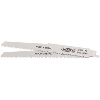 Draper Bi-Metal Multi-Purpose Reciprocating Sabre Saw Blades