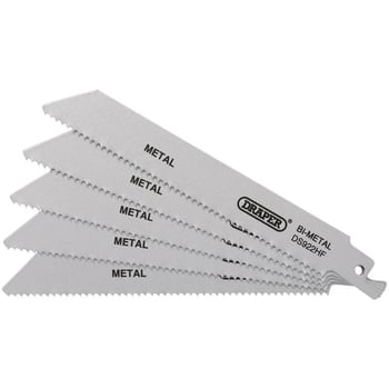 Draper Bi-Metal Metal Cutting Reciprocating Sabre Saw Blades