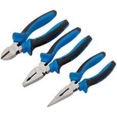 Draper 3 Piece Soft Grip Plier Set