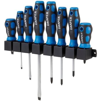 Draper 8 Piece Soft Grip Screwdriver Set