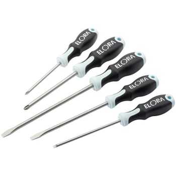 Elora 5 Piece Stainless Steel Engineers Screwdriver Set