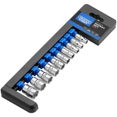 Draper 10 Piece 1/4" Drive Hex Socket Set Metric