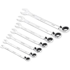 Draper 7 Piece Ratchet Combination Spanner Set Metric