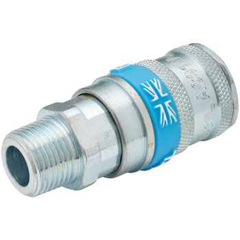 Draper Vertex Air Line Coupling BSPT Male Thread