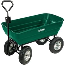 Draper Larger Heavy Duty Tipping Garden Trolley