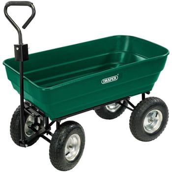 Draper Larger Heavy Duty Tipping Garden Trolley
