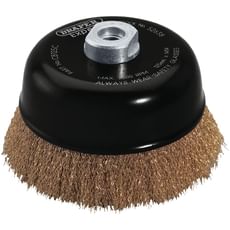 Draper Expert Brassed Steel Wire Cup Brush