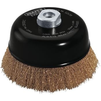 Draper Expert Brassed Steel Wire Cup Brush