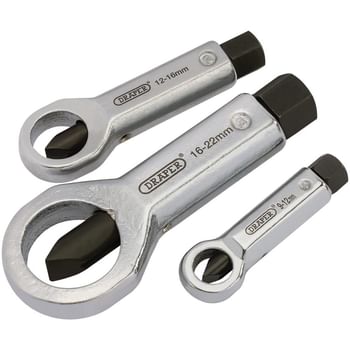 Draper 3 Piece Nut Splitter Set
