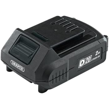 Draper D20 20v Cordless Li-ion Battery 2ah